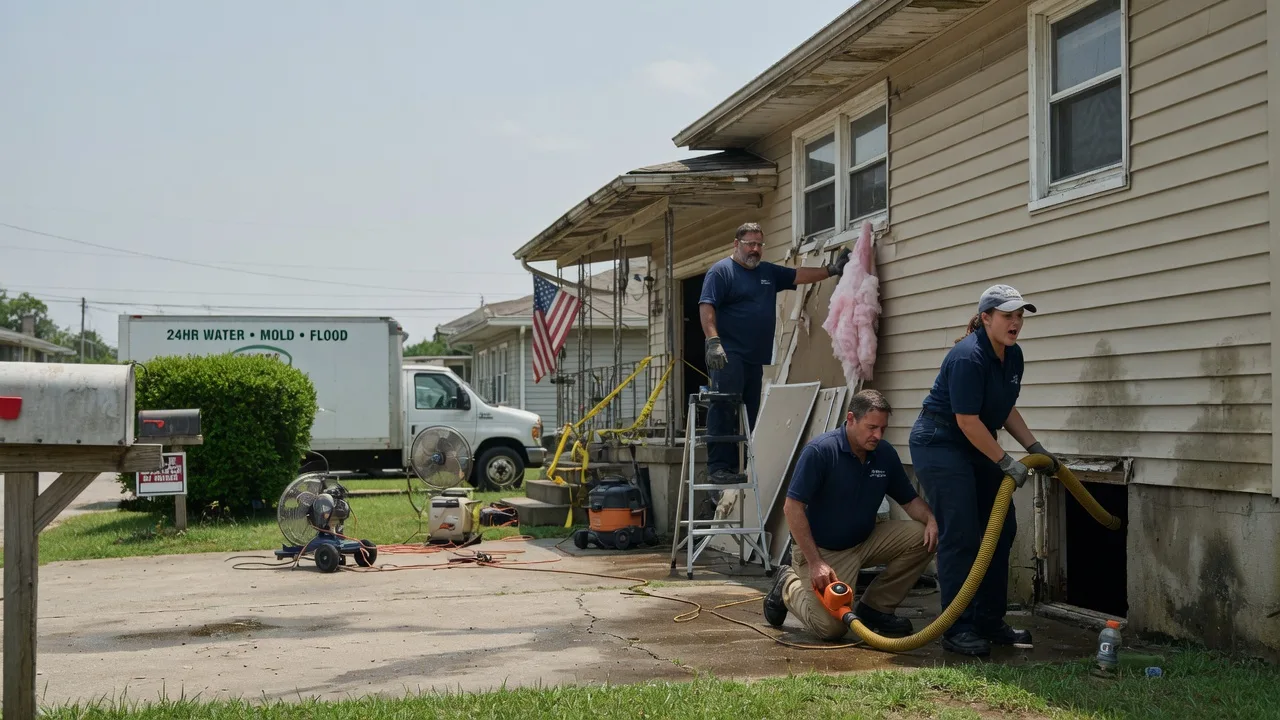 Water Damage Repair in Cuney, TX near me